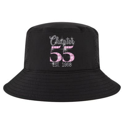 Chapter 55 EST 1968 55th Birthday Tee Gift For Wo Cool Comfort Performance Bucket Hat