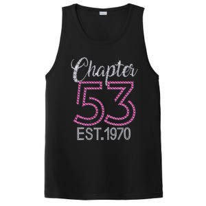 Chapter 53 EST 1970 53rd Birthday Gift For Womens PosiCharge Competitor Tank