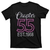 Chapter 55 EST 1968 55th Birthday Gift For Womens T-Shirt