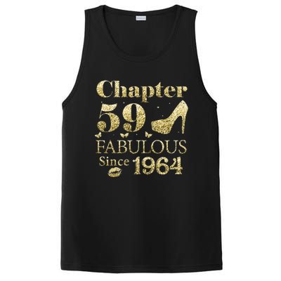 Chapter 59 Fabulous Since 1964 59Th Birthday Gift For Ladies PosiCharge Competitor Tank