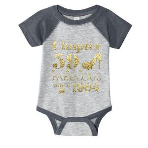 Chapter 59 Fabulous Since 1964 59Th Birthday Gift For Ladies Infant Baby Jersey Bodysuit