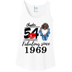 Chapter 54 Fabulous Since 1969 54th Birthday Tee For Black Ladies Essential Tank