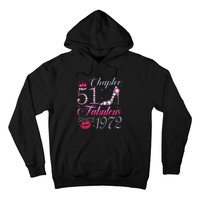 Chapter 51 Fabulous Since 1972 51st Birthday Gift For Women Hoodie