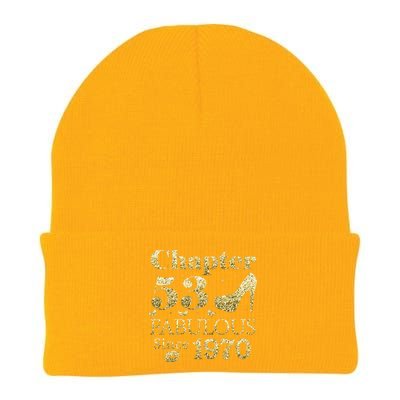 Chapter 53 Fabulous Since 1970 53rd Birthday Gift For Ladies Knit Cap Winter Beanie