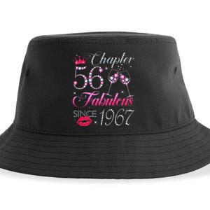 Chapter 56 Fabulous Since 1967 56Th Birthday Gift For Women Sustainable Bucket Hat