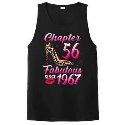 Chapter 56 Fabulous Since 1967 56th Birthday Queen Leopard PosiCharge Competitor Tank