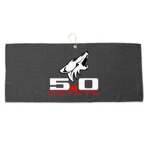 Coyote 5.0 Race Drag Gt Lx Street Rod Hot Rod Large Microfiber Waffle Golf Towel