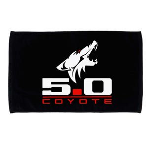 Coyote 5.0 Race Drag Gt Lx Street Rod Hot Rod Microfiber Hand Towel