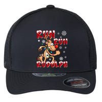 Christmas 5k Run Run Rudolph Holiday Team Running Outfit Flexfit Unipanel Trucker Cap