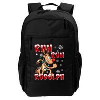 Christmas 5k Run Run Rudolph Holiday Team Running Outfit Backpack