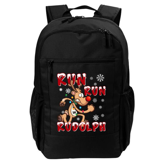 Christmas 5k Run Run Rudolph Holiday Team Running Outfit Backpack