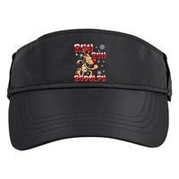 Christmas 5k Run Run Rudolph Holiday Team Running Outfit Adult Drive Performance Visor