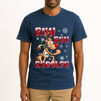 Christmas 5k Run Run Rudolph Holiday Team Running Outfit Tall T-Shirt