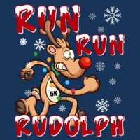 Christmas 5k Run Run Rudolph Holiday Team Running Outfit 16 in Basic Backpack