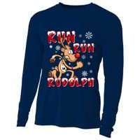 Christmas 5k Run Run Rudolph Holiday Team Running Outfit Cooling Performance Long Sleeve Crew