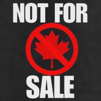 Canada 51st State Not For Sale Cool Comfort Performance Bucket Hat