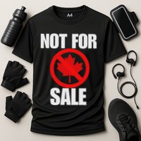 Canada 51st State Not For Sale Cooling Performance Crew T-Shirt