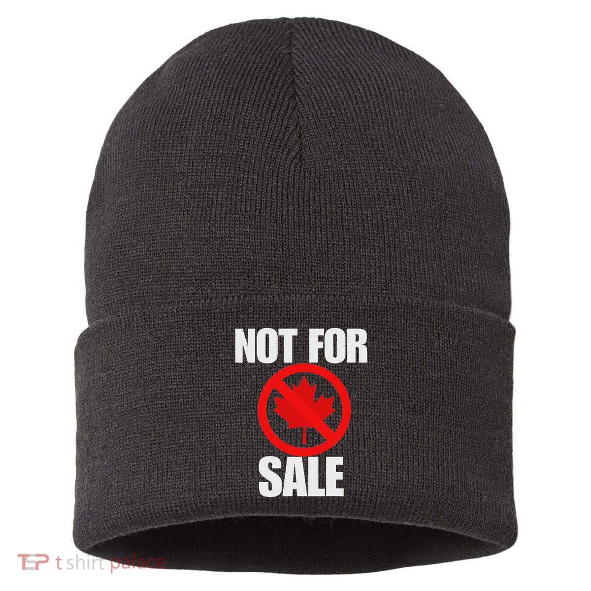 Canada 51st State Not For Sale Sustainable Knit Beanie
