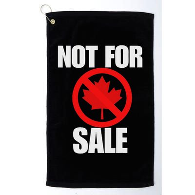 Canada 51st State Not For Sale Golf Towel