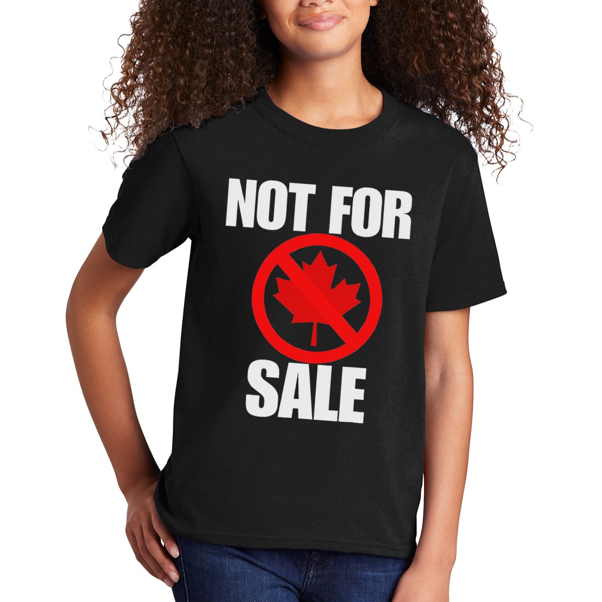 Canada 51st State Not For Sale Kids T-Shirt