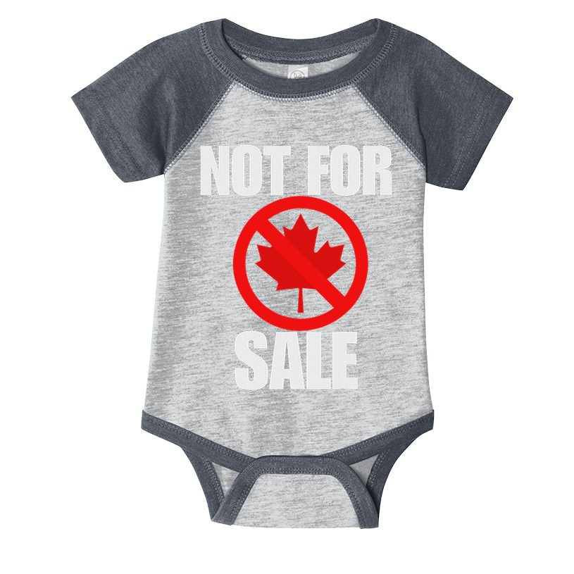 Canada 51st State Not For Sale Infant Baby Jersey Bodysuit