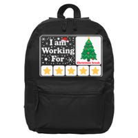 Christmas 5 Stars Xmas Tree IM Working For Chirstmas Break 16 in Basic Backpack