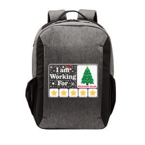 Christmas 5 Stars Xmas Tree IM Working For Chirstmas Break Vector Backpack