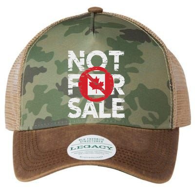 Canada 51st State Not For Sale Canada 2025 Legacy Tie Dye Trucker Hat