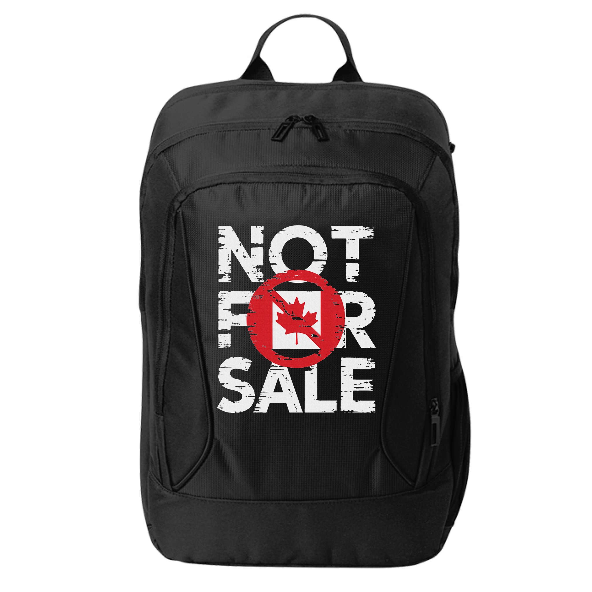 Canada 51st State Not For Sale Canada 2025 City Backpack