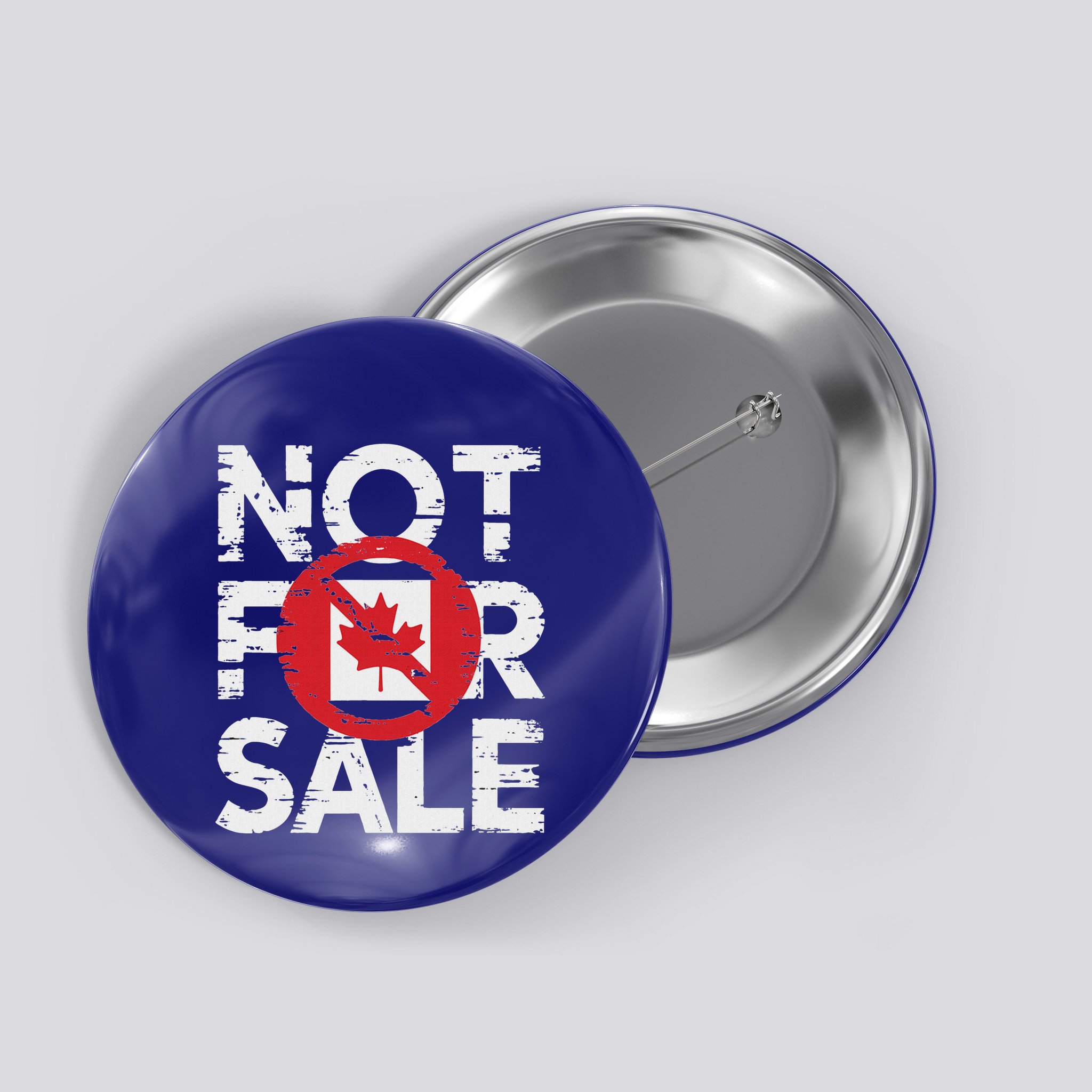 Canada 51st State Not For Sale Canada 2025 Button