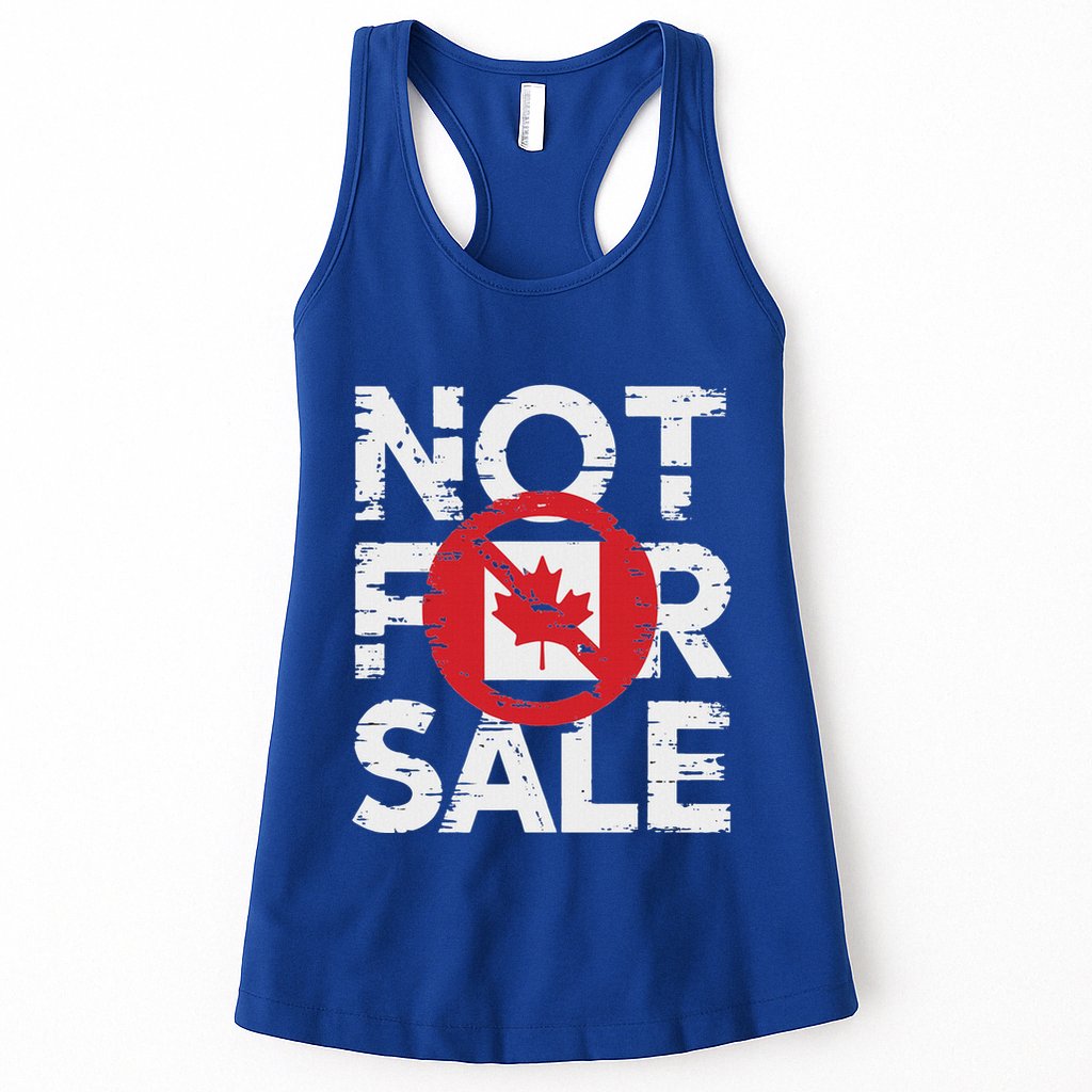 Canada 51st State Not For Sale Canada 2025 Womens Tank Top