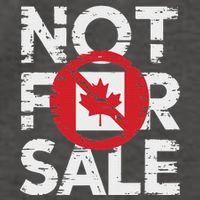 Canada 51st State Not For Sale Canada 2025 Vector Backpack