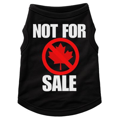 Canada 51st State Not For Sale Doggie Tank