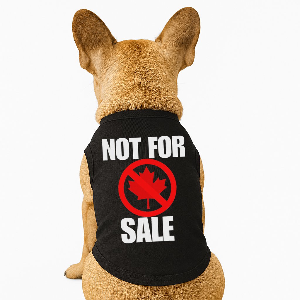 Canada 51st State Not For Sale Doggie Tank