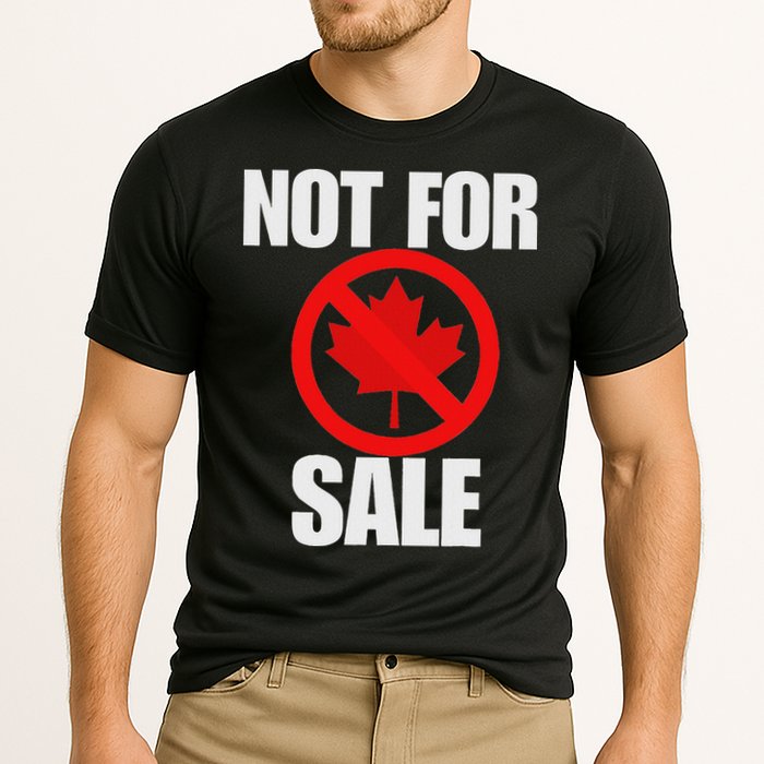 Canada 51st State Not For Sale Cooling Performance Crew T-Shirt