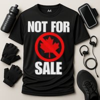 Canada 51st State Not For Sale Cooling Performance Crew T-Shirt
