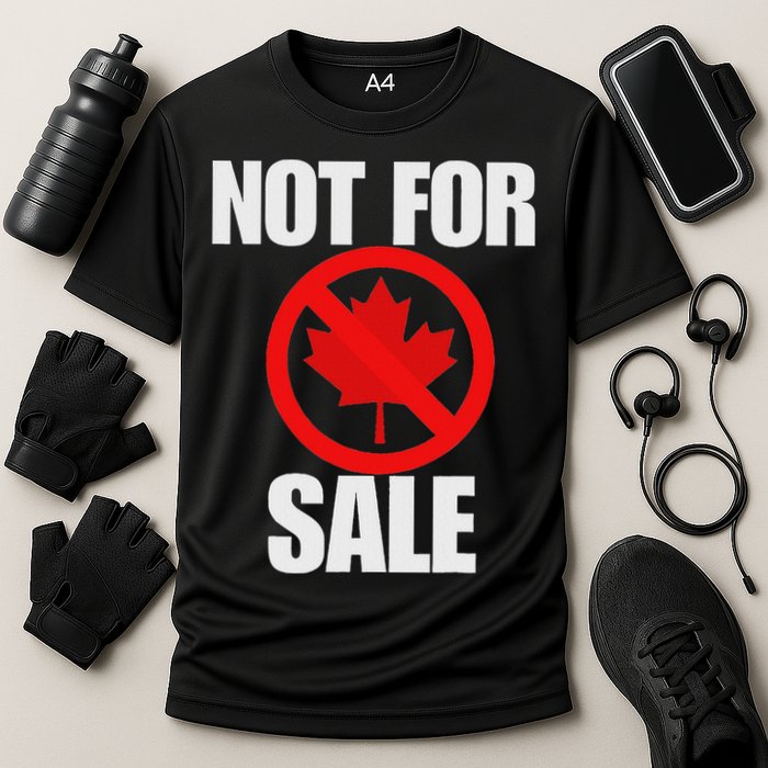 Canada 51st State Not For Sale Cooling Performance Crew T-Shirt