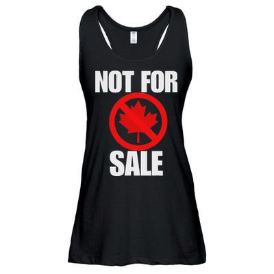 Canada 51st State Not For Sale Ladies Essential Flowy Tank