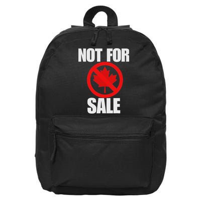 Canada 51st State Not For Sale 16 in Basic Backpack