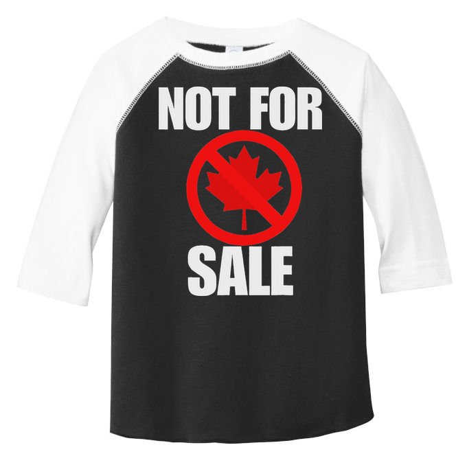 Canada 51st State Not For Sale Toddler Fine Jersey T-Shirt