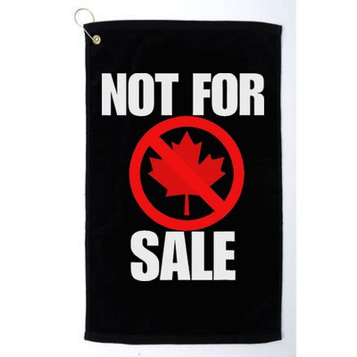 Canada 51st State Not For Sale Golf Towel