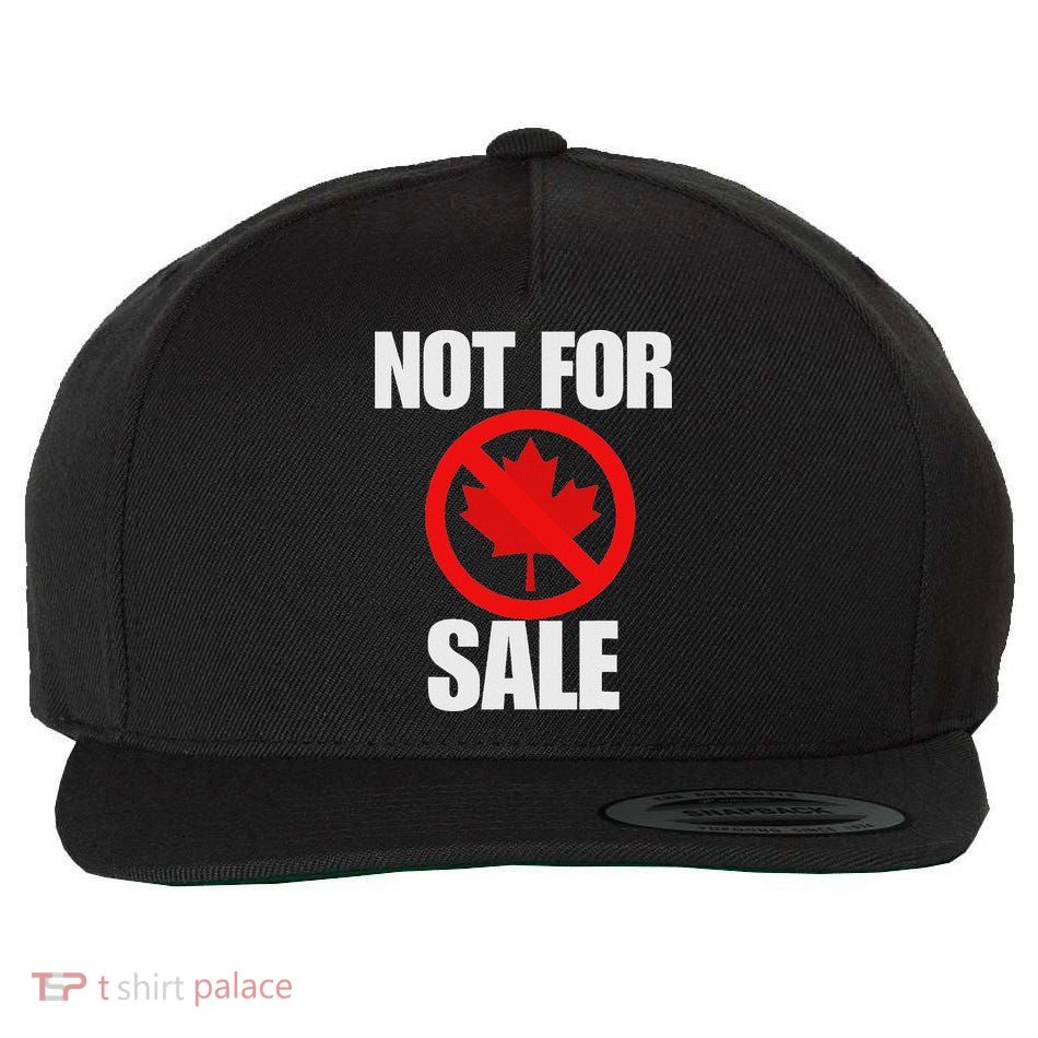 Canada 51st State Not For Sale Wool Snapback Cap