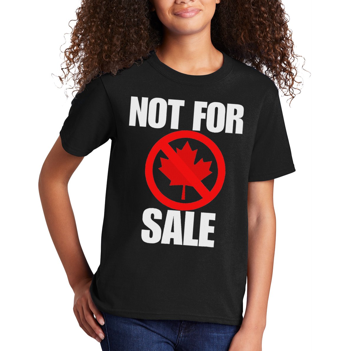 Canada 51st State Not For Sale Kids T-Shirt