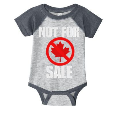 Canada 51st State Not For Sale Infant Baby Jersey Bodysuit