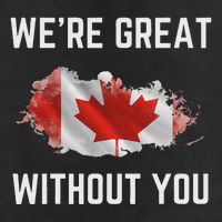 Canada 51st State Not For Sale We’Re Great Without You Golf Towel