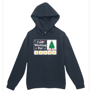 Christmas 5 Stars Xmas Tree IM Working For Chirstmas Break Urban Pullover Hoodie