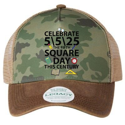 Celebrate 5525  The Fifth Square Root Day This Century Legacy Tie Dye Trucker Hat