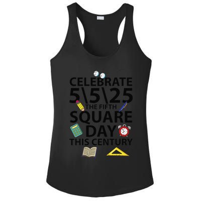 Celebrate 5525  The Fifth Square Root Day This Century Ladies PosiCharge Competitor Racerback Tank