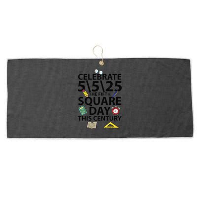 Celebrate 5525  The Fifth Square Root Day This Century Large Microfiber Waffle Golf Towel