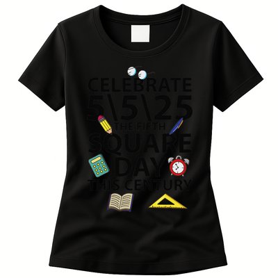 Celebrate 5525  The Fifth Square Root Day This Century Womens T-Shirt